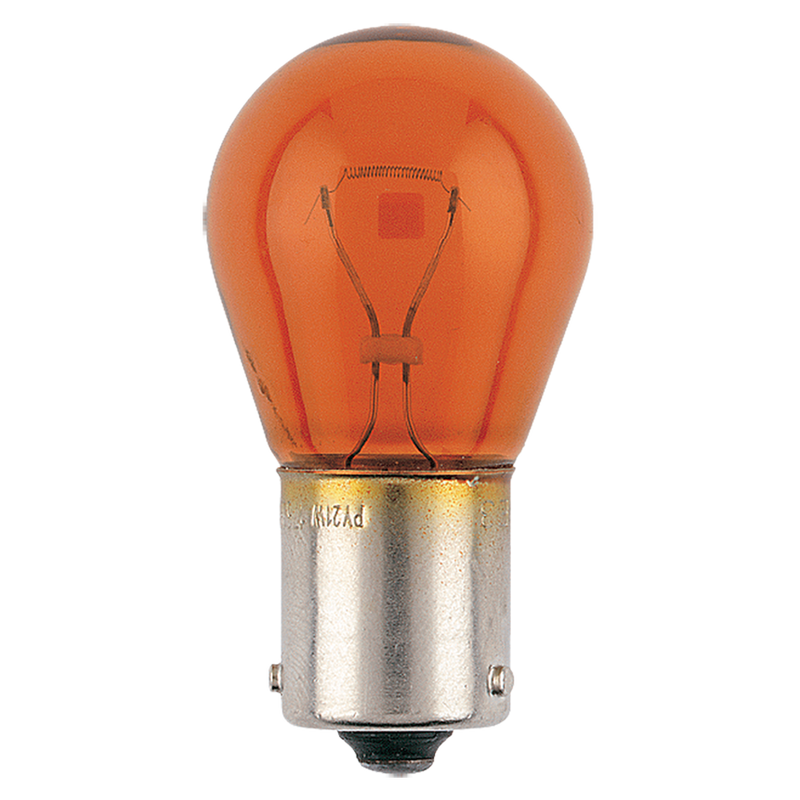 Narva 17649 24V Premium 21W Amber BAU15s PY21W Globe (10 Pack)