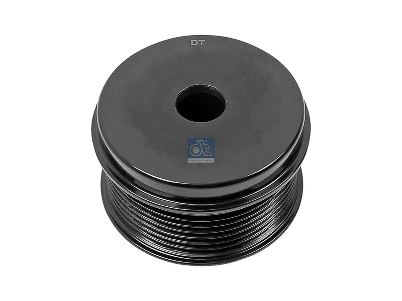 Volvo Pulley, d1: 17 mm, d2: 55 mm, DP: 73 mm, W: 44 mm, 8 grooves