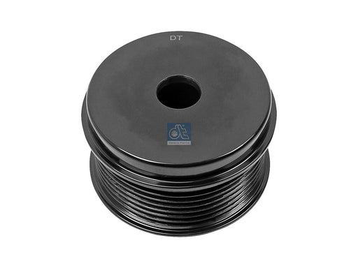 Volvo Pulley, d1: 17 mm, d2: 55 mm, DP: 73 mm, W: 44 mm, 8 grooves
