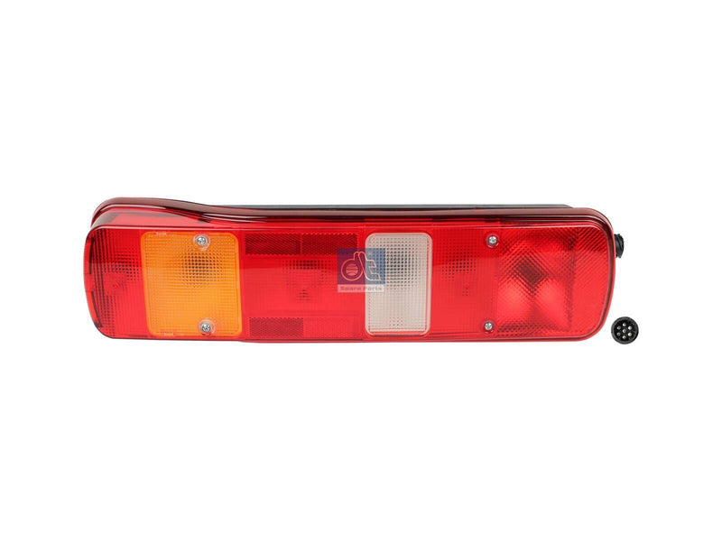 Volvo Tail lamp, left, 24 V, Lb: 152 mm, M8, LTh: 20 mm, L: 500 mm, H: 130 mm, T: 90 mm