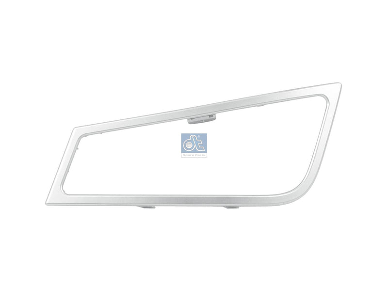 Volvo Auxiliary lamp frame, left, silver