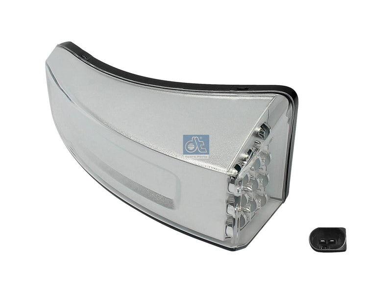 Volvo Turn signal lamp, lateral, left, silver