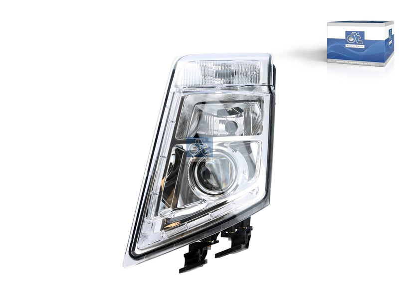 Volvo Headlamp, left, without elec. lamp range control