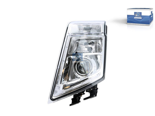 Volvo Headlamp, left, without elec. lamp range control