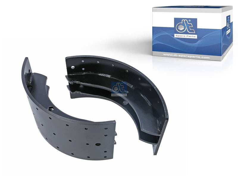 Volvo Brake shoe kit, reinforced version, D: 410 mm, b: 7 mm, W: 175 mm, S: 8 mm