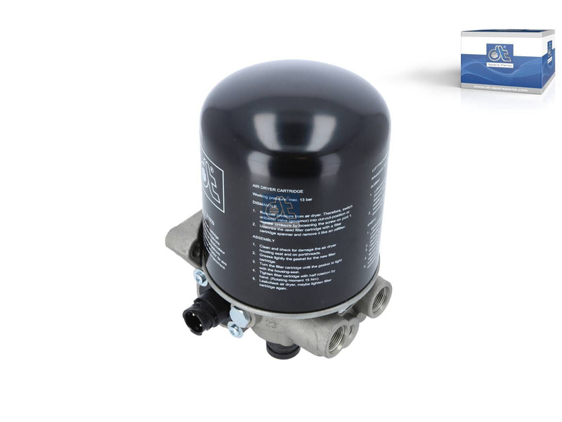 Volvo Air dryer, with heating unit, 8.5 bar, DIN72585-1A2.1-1SnK2
