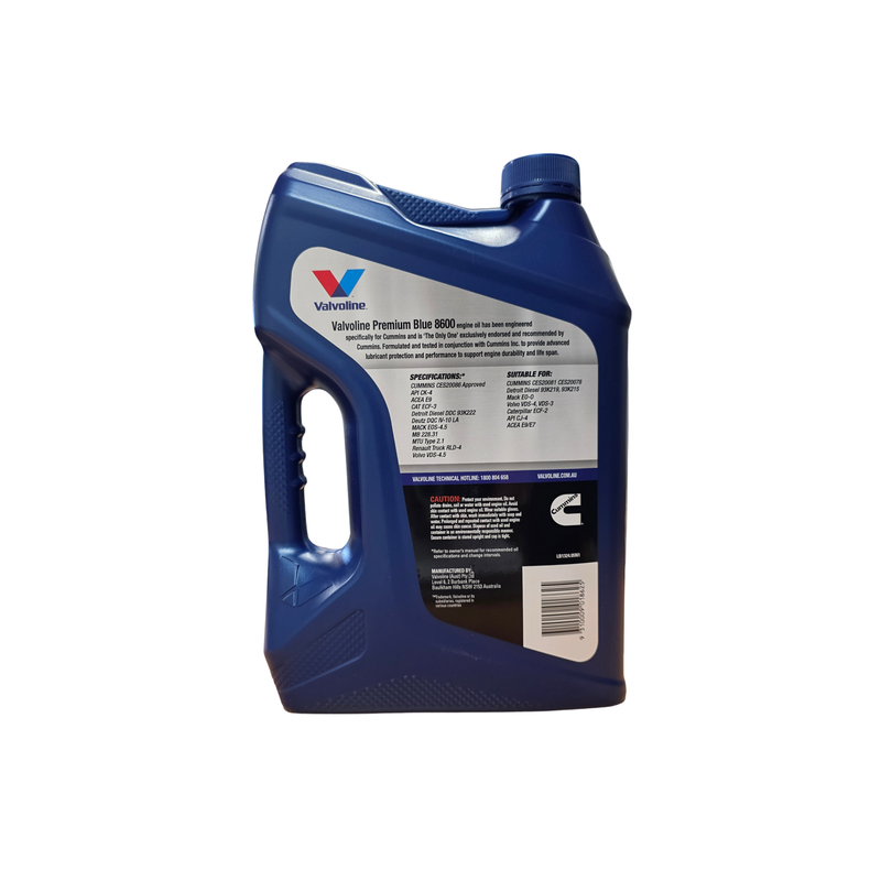 Premium Blue™ 8600 15W-40 Diesel Engine Oil 5L