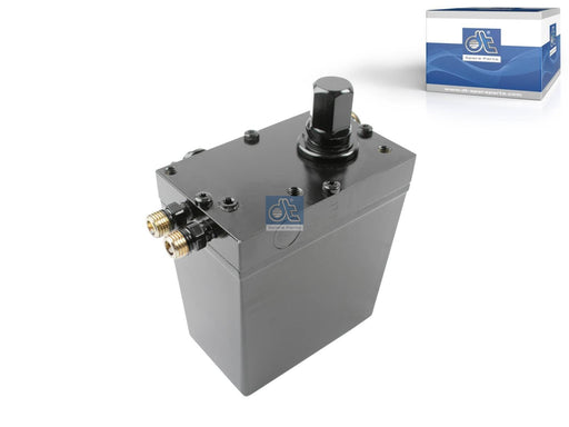 Volvo Cabin tilt pump, 580 ml, M14 x 1,5, M14 x 1,5, L: 130 mm, W: 80 mm, H: 141 mm, 280 bar, Pov: 370 bar