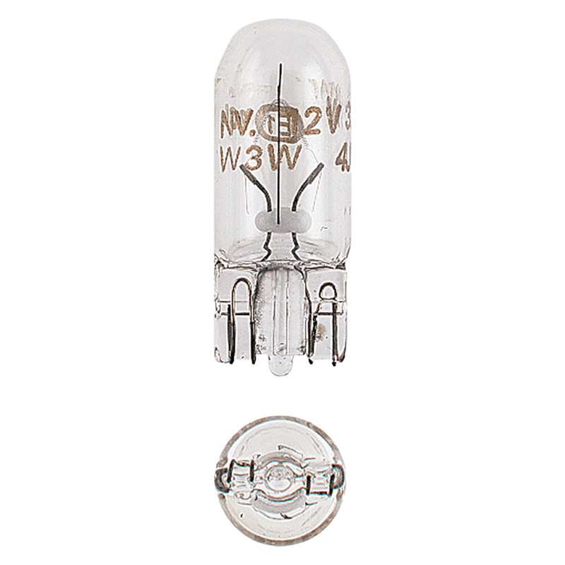 Narva 47502BL 24V 5W T-10 W5W Wedge Globe (2 Pack)