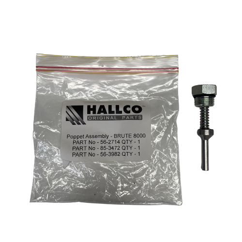 Hallco Poppet Valve Assembly (8000) Brute