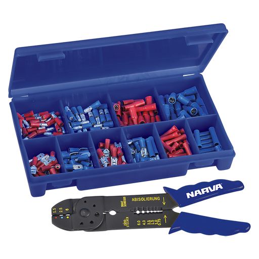 Narva 56525 DIY Terminal Assortment (200 Pack)