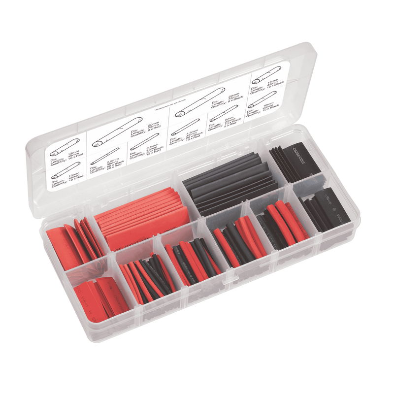 Narva 56604 Heatshrink Tubing Assortment (216 Pack)