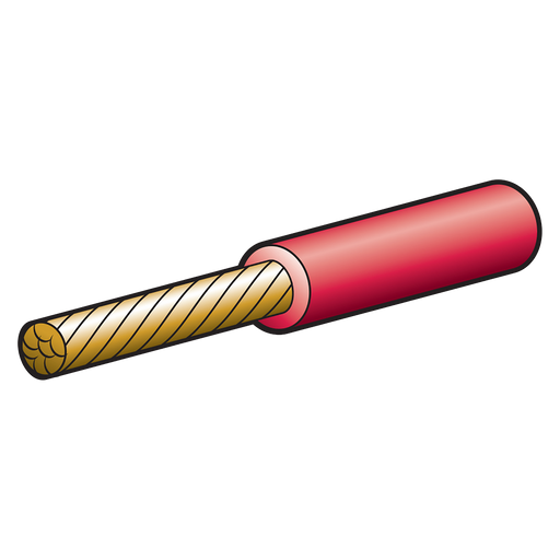 Narva 58163RD 50A 6mm Red Single-Core Cable -3m