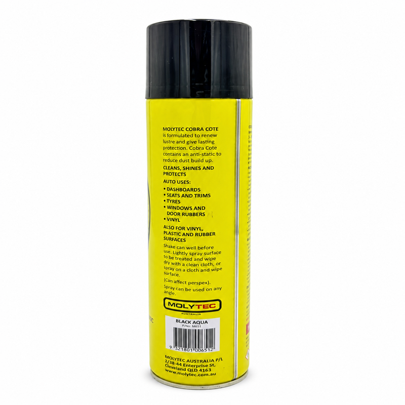 ‘KING’ Cobra Cote - Vinyl Protectant Black Aqua 350g