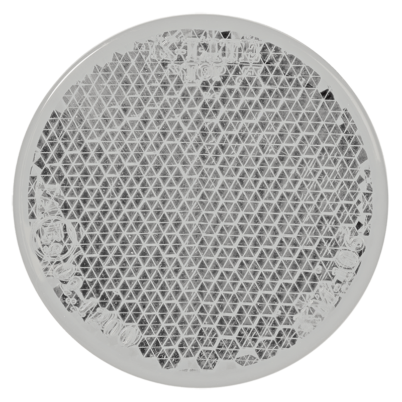 Narva 83990BL Clear Retro Reflector 42mm Diameter With Self Adhesive (1 Pack)