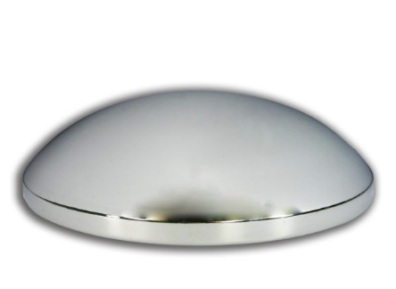 Universal 8-1/2″ Chrome Hubcap