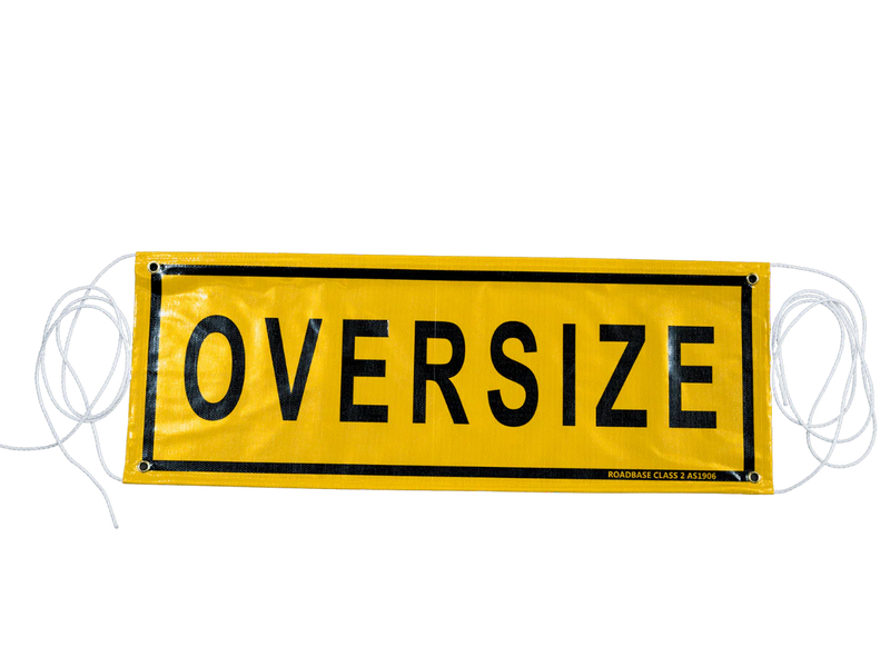 Oversize Banner With Brass Eyelets 1200mm X 450mm = OS1B1