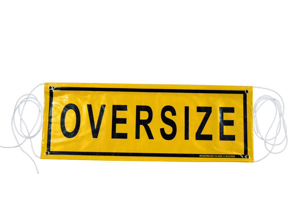 Oversize Banner With Brass Eyelets 1200mm X 450mm = OS1B1