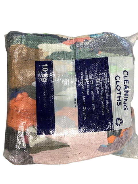 Workshop Rags Packaged 10kg