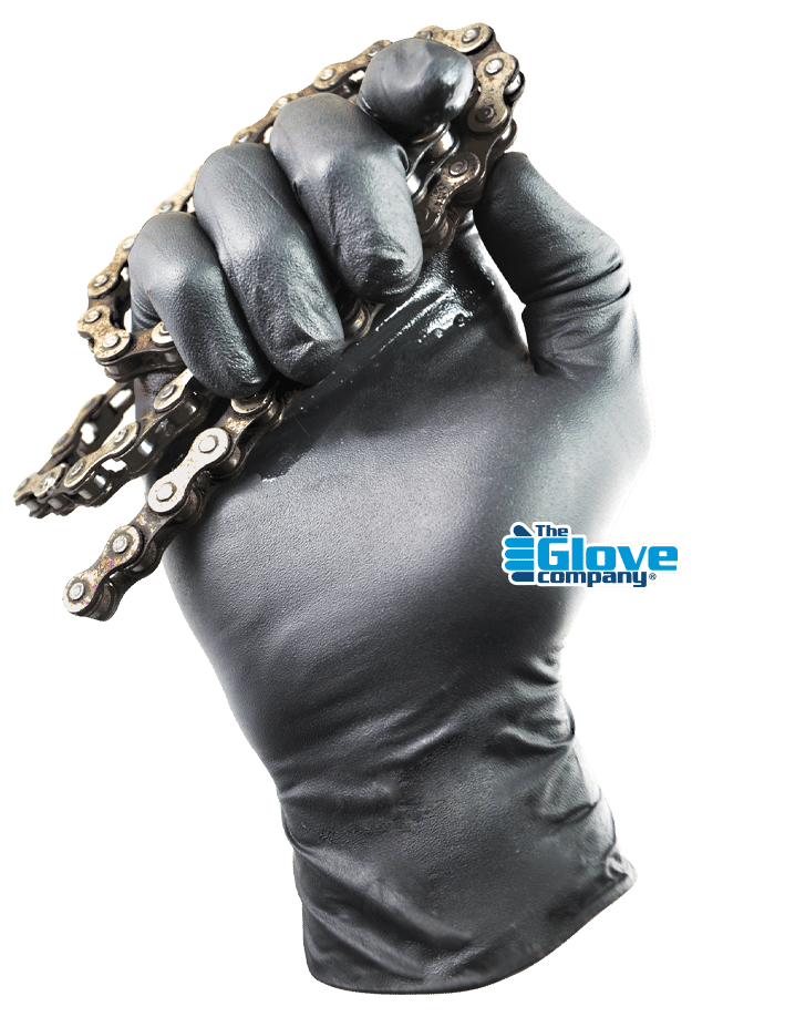 TGC® Black Nitrile Disposable Gloves - 100 pack