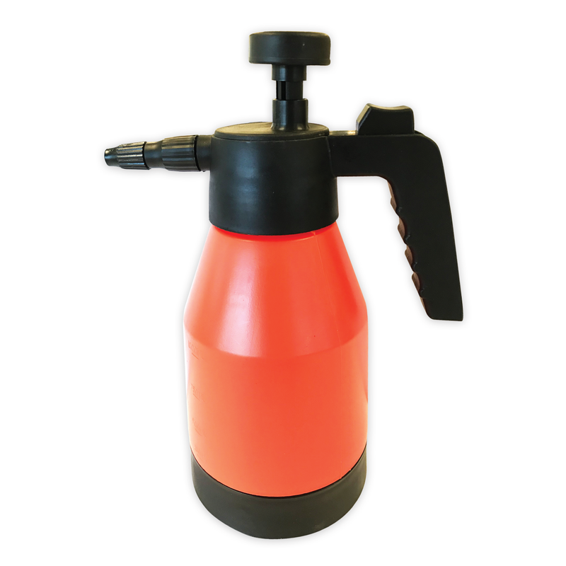 Solvent spray bottle with Viton seals