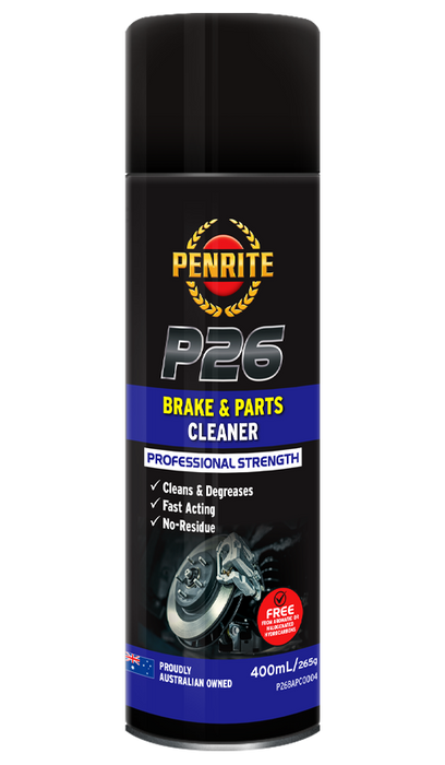 Penrite P26 Brake & Parts Cleaner Aerosol 400 mL