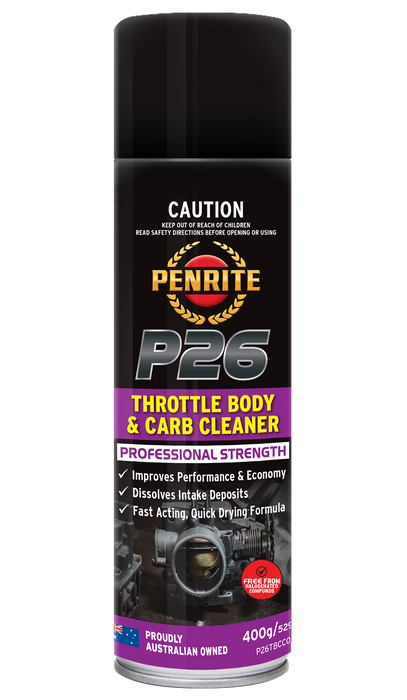 Penrite P26 Throttle Body & Carb Claner 400gm