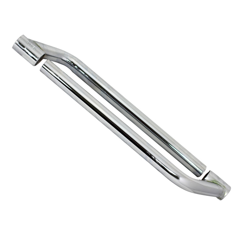 RDP Chrome Mudguard Chassis Pipes - Pair