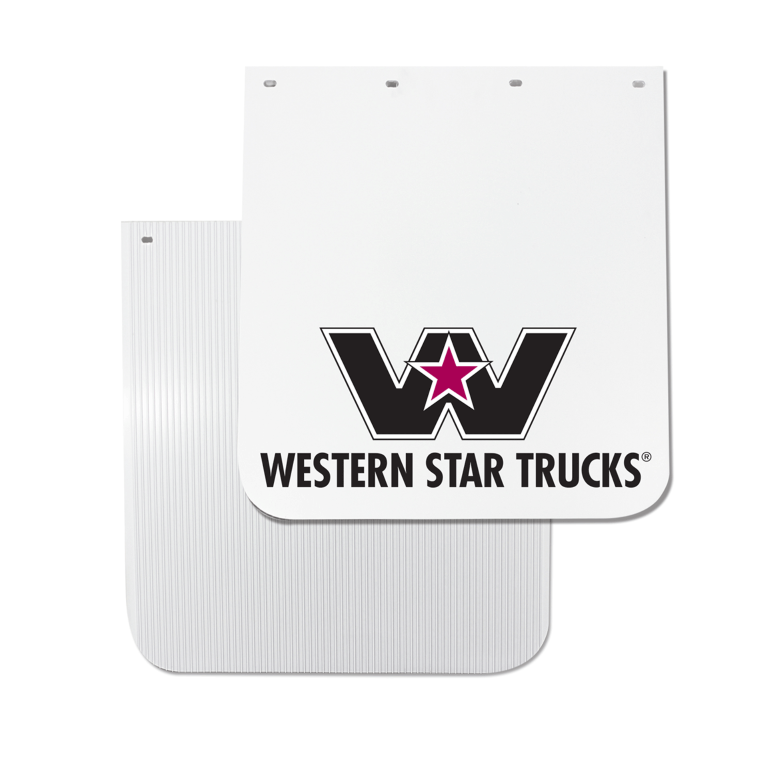 RDP Anti-Spray Mudflap with Western Star Logo 24 x 30 Inch