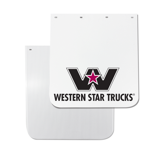 RDP Anti-Spray Mudflap with Western Star Logo 24 x 30 Inch