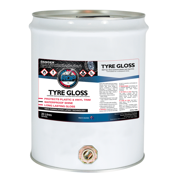 RDP Tyre Cleaning Gloss 20 Litres