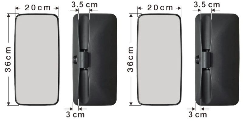 Mitsubishi Mirror Kit - Canter 2005 on