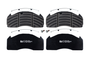 Volvo Disc Brake Pad Set - FM 7 1998-2001, FL 6 2000-2006, FH 12 1998-2002, FH 16 1998-2002, FM 9 2001-2002, FM 12 1998-2002