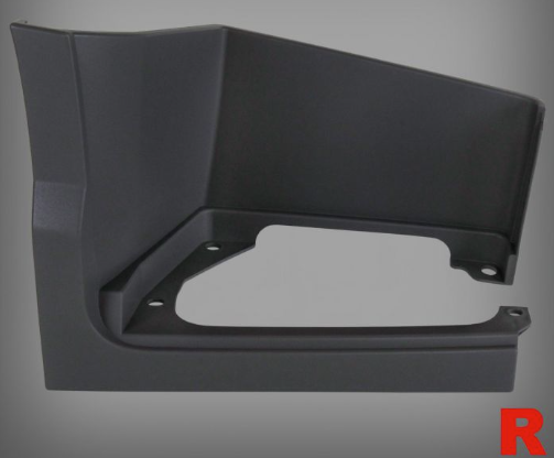 Volvo Step Panel Lower Grey Textured R/H - FH 13 FH 16 2012 on
