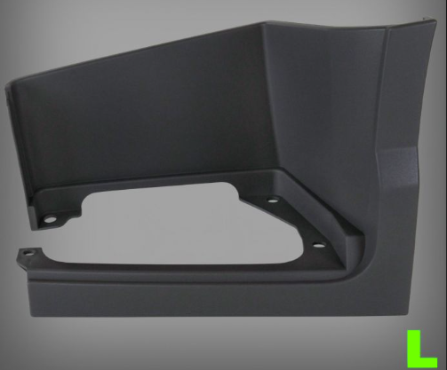 Volvo Step Panel Lower Grey Textured L/H - FH 13 FH 16 2012 on