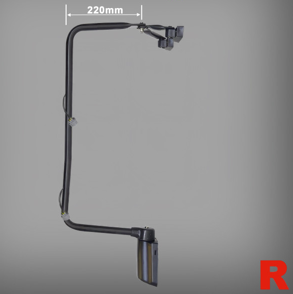 Hino Electric Mirror Arm R/H - Hino 500 Series FG FL FM FT GH GT 2010 On, 700 Series 2004 On