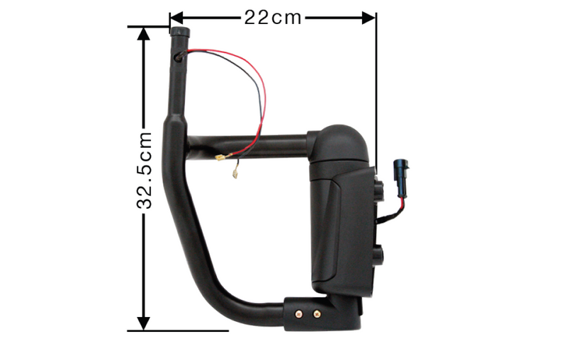 Mitsubishi Mirror Arm Short L/H -  Fuso Canter FEA. FEB and FEC models 2011 On.