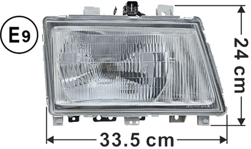Mitsubishi Headlight R/H - Canter FE7 FE8 2005 to 2010