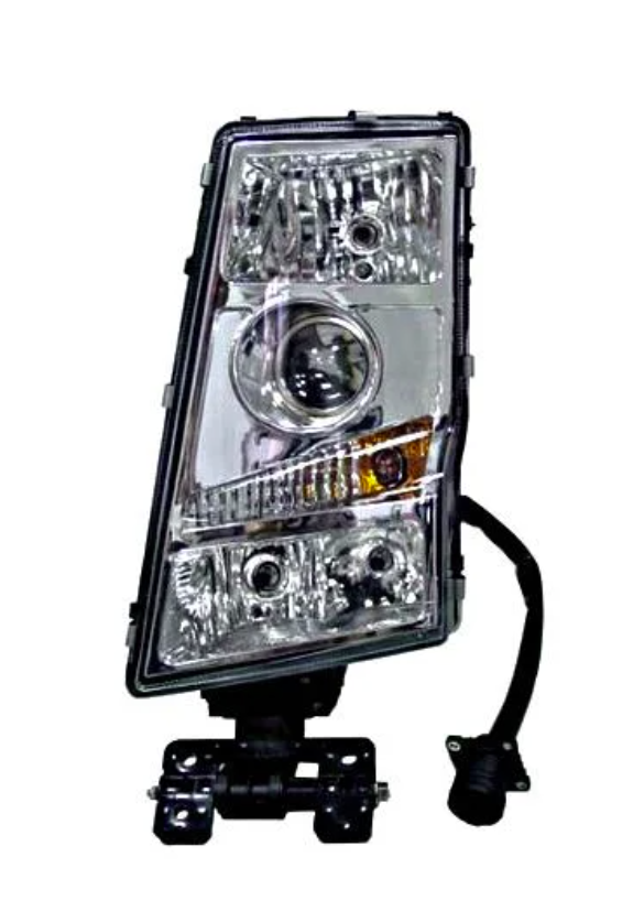 Volvo Headlight Assembly  L/H (Round Plug) - FH 12 2001-2005, FH 16 2003-2006, FM 9 2001-2005, FM 12 2001-2005, FH 13 FM 11 FM 13 2005-2008