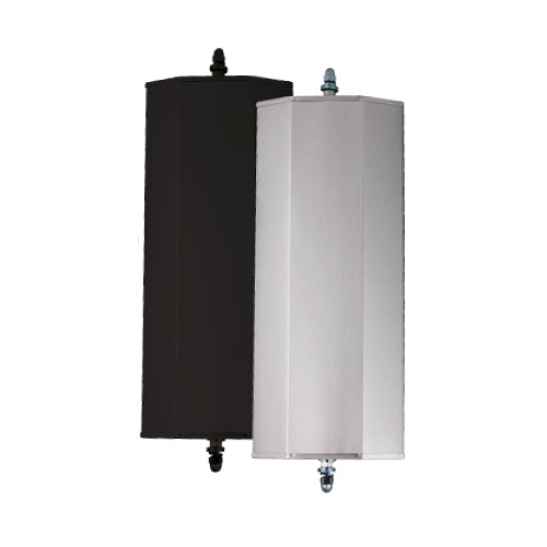 West Coast Style Mirror 380x160mm with Light (Black)