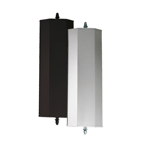 West Coast Style Mirror 463x160mm with Light (Black)