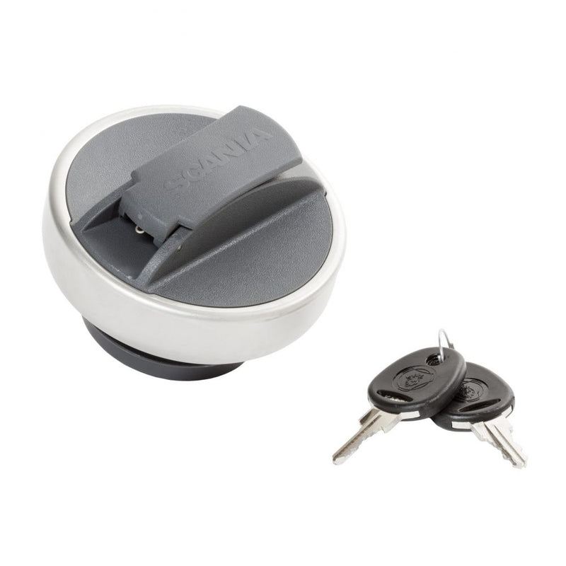 Scania Lockable Fuel Cap -Lockable fuel cap suits Scania 4 Series 1994 on P, G, R, T Series 2003 on, L, P, G, R, S Series 2016 on