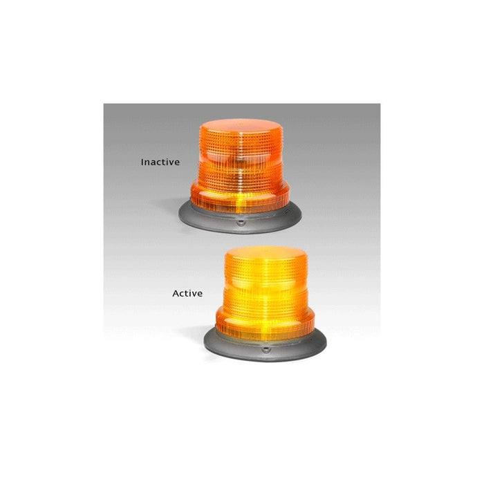 LED Autolamps 128AMM Amber Strobe Beacon Magnetic Mount (Blister)
