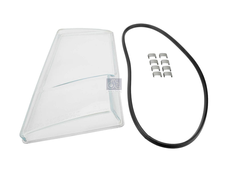 Volvo Headlight glass L/H - FH 12 2001-2005, FM 9 2001-2005, FM 12 2001-2005