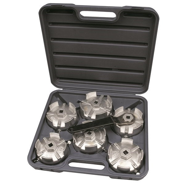 Toledo Oil Filter Wrench Set Truck 6Pc