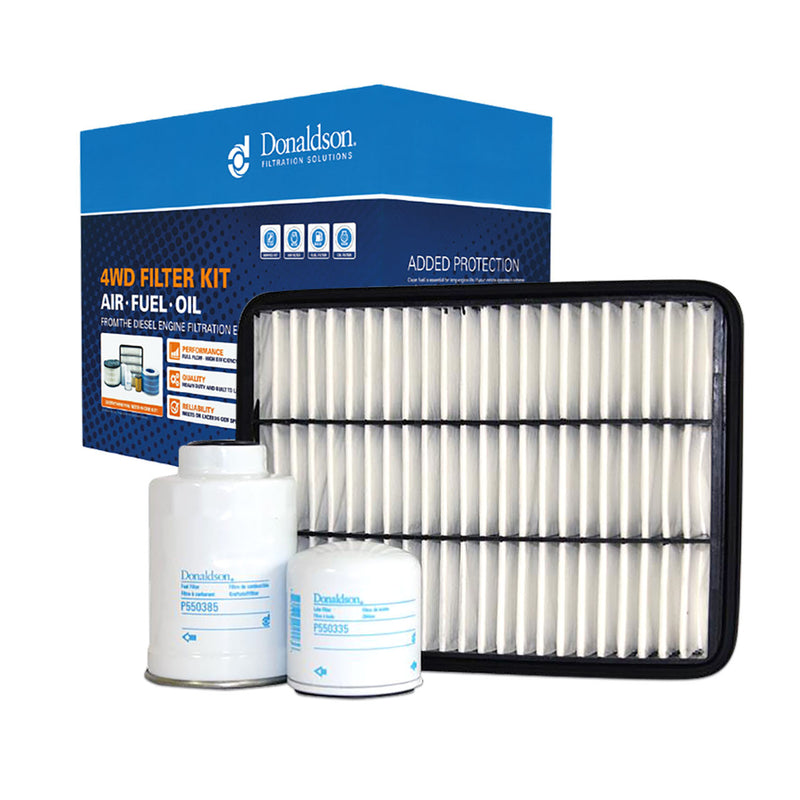 Toyota Service Filter Kit Landcruiser Prado KDJ120, 1KDJ150 3.0L Turbo Diesel 1KD-FTV Common Rail 11/06 - 07/15