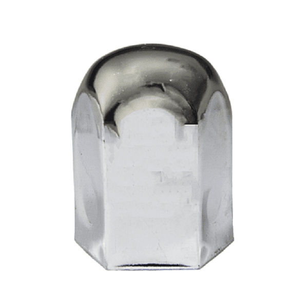 Watts Wheels 33mm Chrome Nutcover – Standard – Dome Top Blister Pack of 10