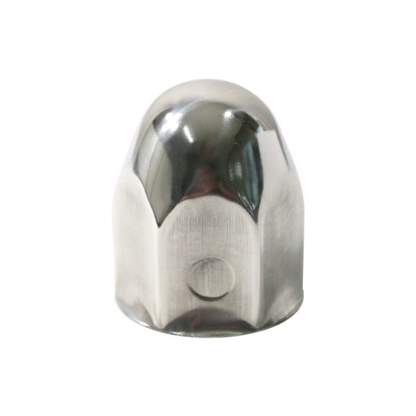 Watts Wheels 41mm Stainless Steel Rear Nutcover Blister Pack of 10