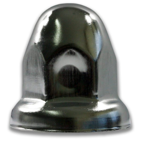Watts Wheels 33mm Chrome Acorn Nutcover Blister Pack of 10