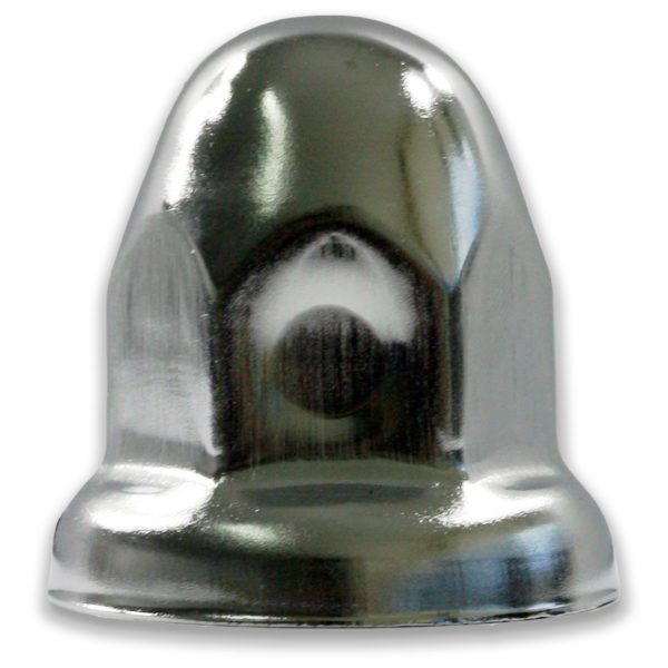 Watts Wheels 33mm Stainless Steel Acorn Nutcover Blister Pack of 10
